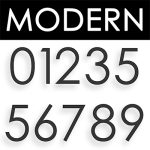 Modern font