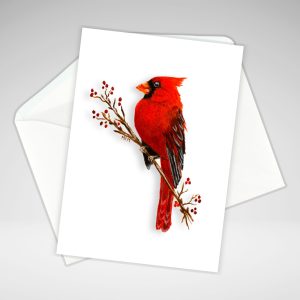 Cardinal Note Card