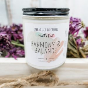 HARMONY & BALANCE - Lemon Lavender Scented Soy Candle