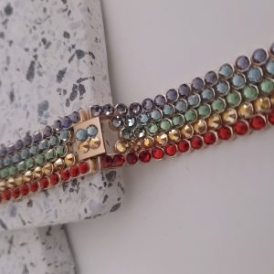 iWatch/Smart Watch bracelet embellished with genuine Preciosa crystals