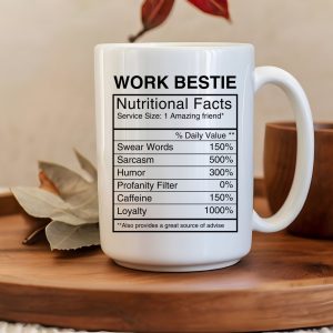 15oz work bestie mug
