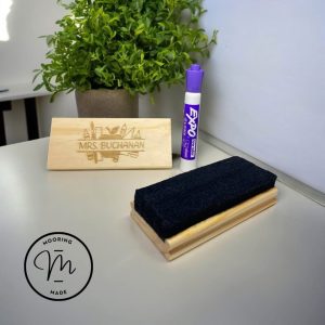 Personalized Dry Erase/Chalkboard Eraser- Teacher Gift