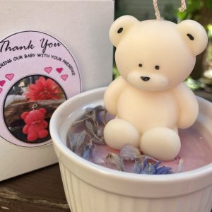 White Whisper Bear Candle (By Scents in Fields) (Copy)