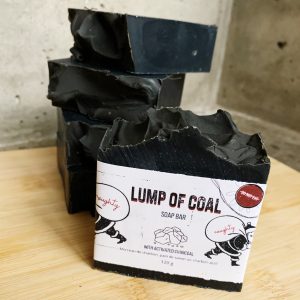 Lump of Coal Soap Bar