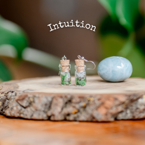 Intuition Spell Jar Earrings