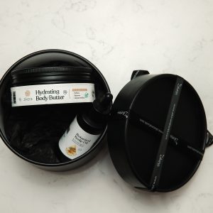 Hair and Skin Revitalizing Gift Box Set (Collagen & Chocolate Rich Cream; Lavender & Rosemary Scalp Oil)