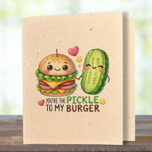 Pickle & Burger - Better Together Plantable Card