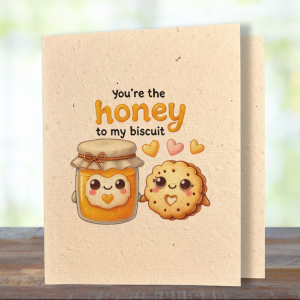 Honey & Biscuit - Better Together Plantable Card