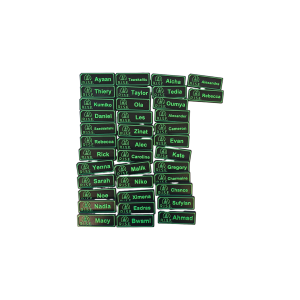 3D - Professional Custom Name Tags | Pin or Magnet Options | Free Shipping