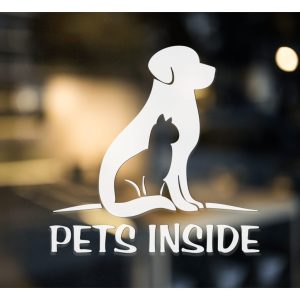 Pet Window Decals for Emergency Responders