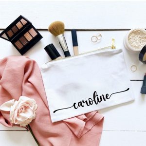 Makeup Bag Personalized, Custom Makeup Bag