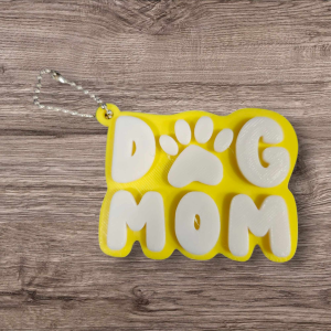 Keychain - Dog Mom