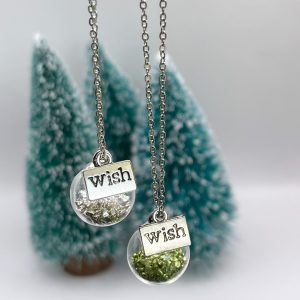 WISH Necklace Green