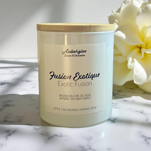 Citrus & Berry Soy Candle / Bougie Fusion Exotique, 227 g.