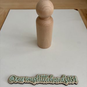 Wooden 5" Jumbo Person