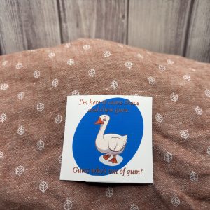 Humour-Themed Stickers (2.25″x2.25″)