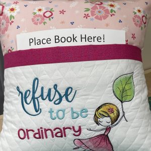 Book Pocket Pillow Slip Cover