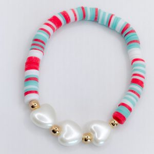 3 heart bracelet