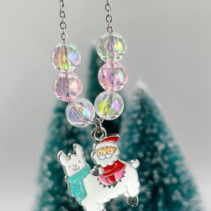 Santa Claus is coming to town Lama Necklace
