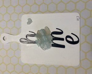 "Home" cutting board