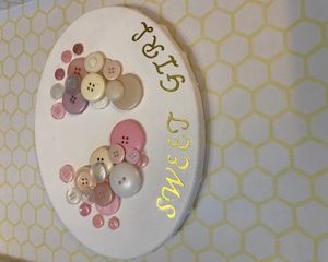 "Sweet Girl" baby feet