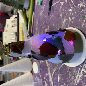 Sea Glass tree with Lights