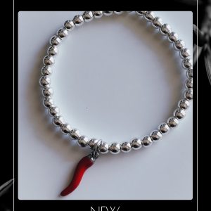 Red Cornicello Bracelet