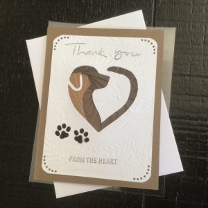 Thank you card (pet sitting)