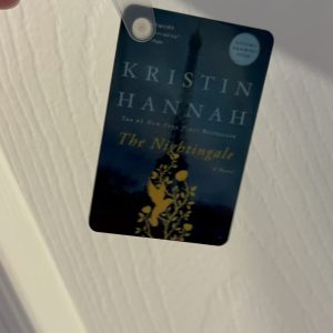 Bookish bag tag/keychain