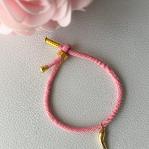 Cornicello Pink Bracelet