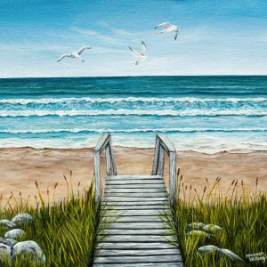 Crescent Beach Lockport Print