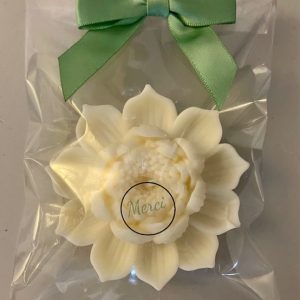 Lotus Candle - Reception Thank You gift for guests / Cadeau de remerciement pour invités