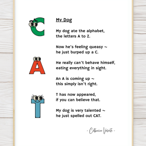 My Dog | Children's Poem | Digital Download