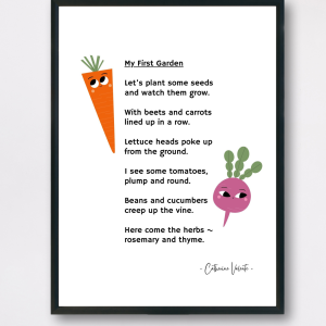 My First Garden | Children's Poem | Digital Download