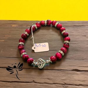 65107 BEADED BRACELET 6.5"