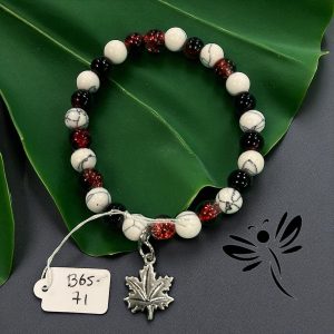 6571 BEADED BRACELET 6.5" DIAMETER