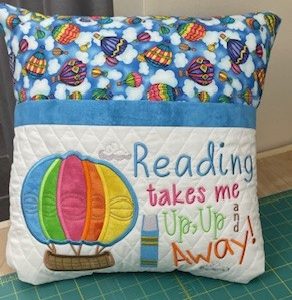 Book Pocket Pillow Slip Cover