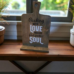 Rustic Recipe Tablet Holder