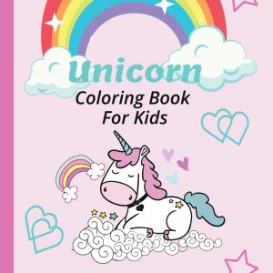 Unicorn Coloring Book For Children | Digital Download