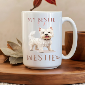 My Bestie is a Westie Mug