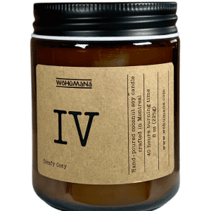 Wohumana IV – Comfy Cozy Candle | Coconut Soy Wax | Wood Wick