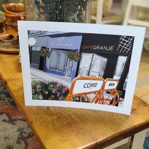 Cafe Oranje Hamilton Print