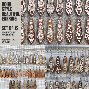 Boho Earring Set of 12 - $25
