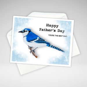 Blue Jay Father's Day Card