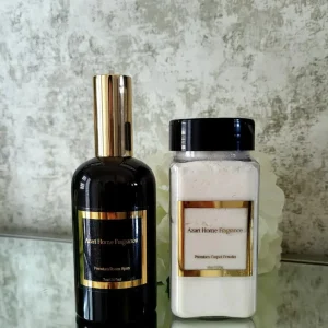 Room Spray & Carpet Fresh Powder Set Long Lasting Scent Non Toxic Natural Ingredients Home Fragrance Odor Eliminator Fresh Scents Deep Clean