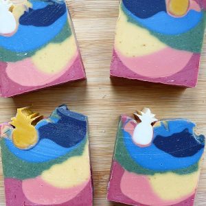Pride-a-Colada Soap