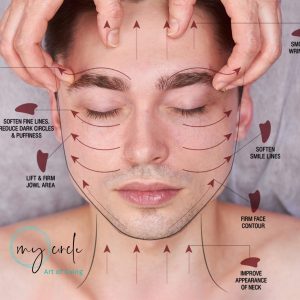 Gua Sha Scraping Massage Tool with Vitamin C Serum