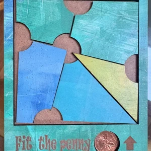 Fit The Penny Paradox Brainteaser Puzzle