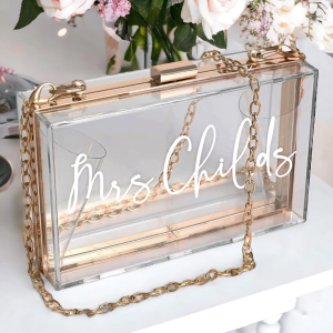 Personalized Clutch Purse