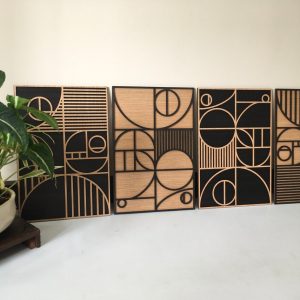 Boho Wall Design Masterpiece - Set of 4 Panels for $200
